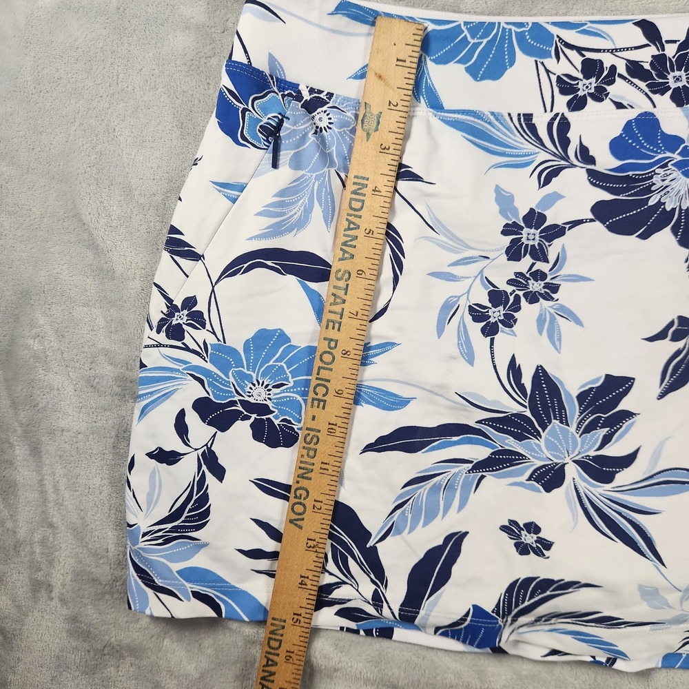 Tommy Bahama IslandZone Blue White Skort Small Golf Tennis Pickleball Athleisure - Picture 3 of 6